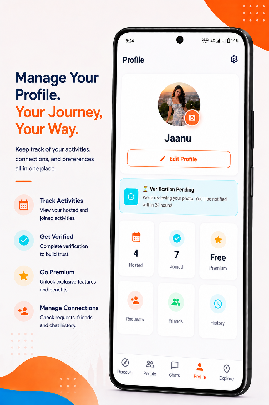 Your personal dashboard